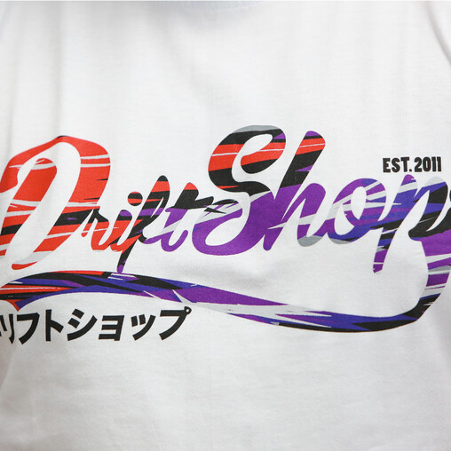 DriftShop Vintage T-Shirt - White - Men's Cut